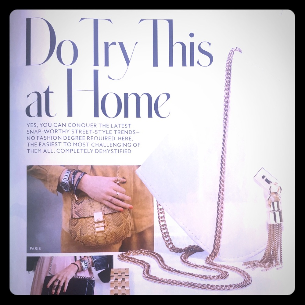 Do Try This at Home Ad!! Purse